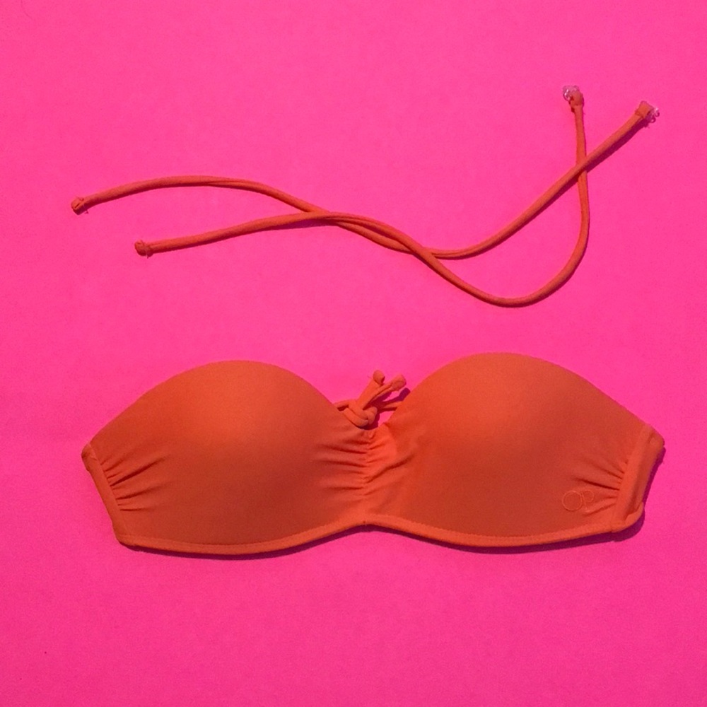 Op Orange Bikini Swim Top